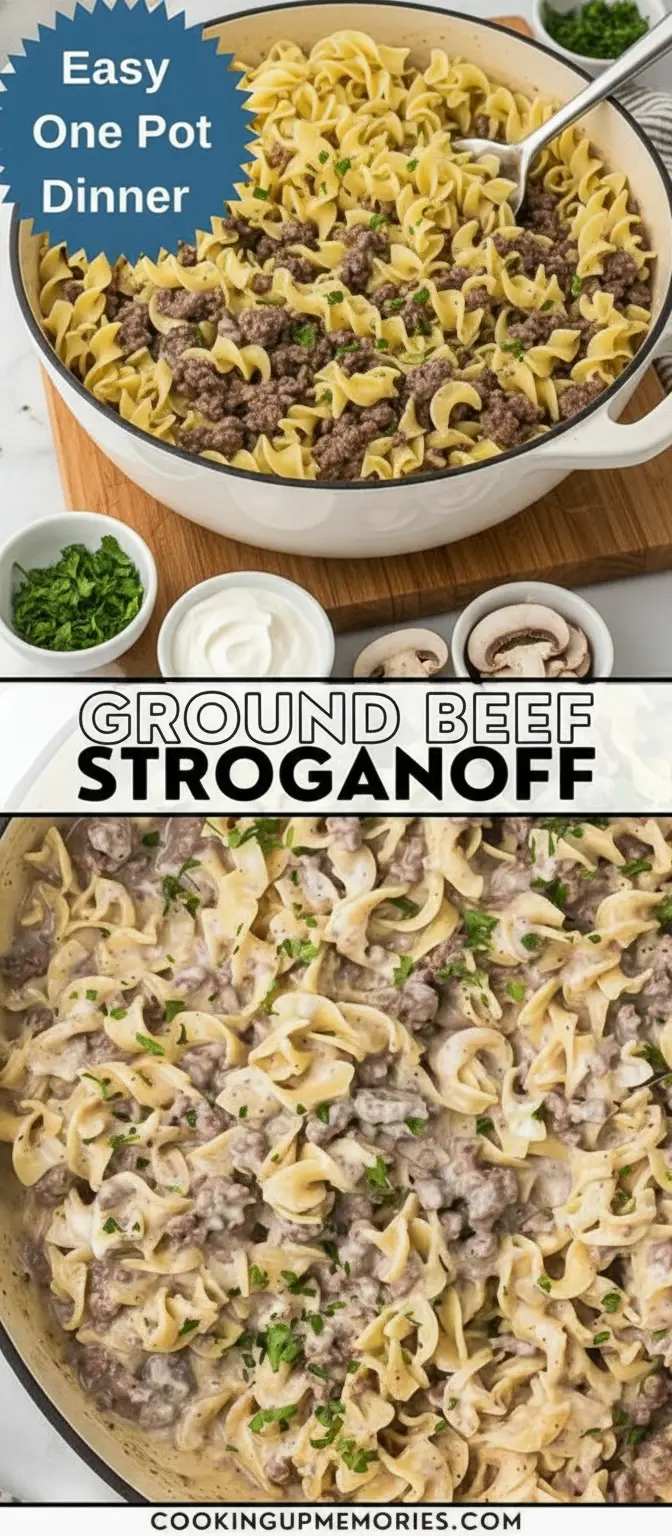 Creamy Ground Beef Stroganoff Your Whole Family Will Love